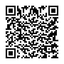 Código QR para número de teléfono +9518177494