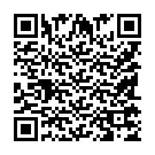 Kod QR dla numeru telefonu +9518177499