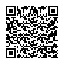 QR код за телефонен номер +9518177500