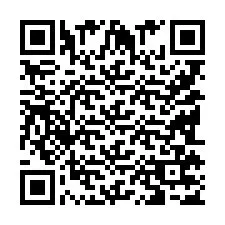 Código QR para número de telefone +9518177572