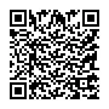 Código QR para número de teléfono +9518177580