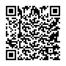 QR-koodi puhelinnumerolle +9518177597