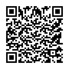 QR-code voor telefoonnummer +9518177809