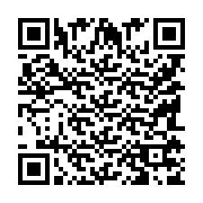 QR Code pour le numéro de téléphone +9518177820