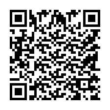 QR kód a telefonszámhoz +9518177829