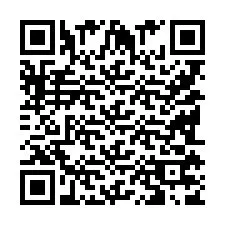 QR код за телефонен номер +9518177832