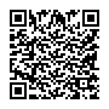 Codice QR per il numero di telefono +9518177836