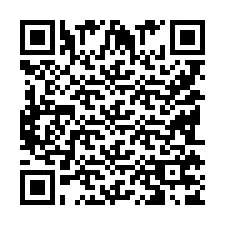 Código QR para número de teléfono +9518177862