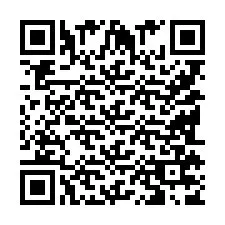 QR код за телефонен номер +9518177876