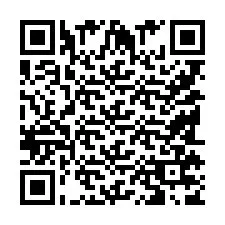 QR код за телефонен номер +9518177879