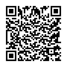 QR код за телефонен номер +9518177888