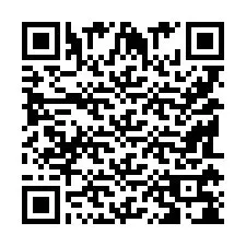 QR код за телефонен номер +9518178015