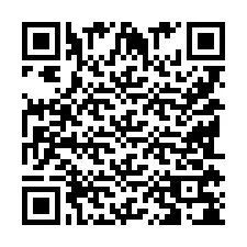 QR Code pour le numéro de téléphone +9518178036