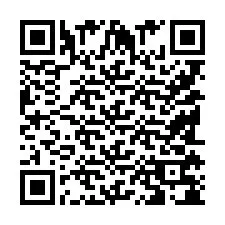 QR Code pour le numéro de téléphone +9518178039