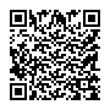 QR код за телефонен номер +9518178061