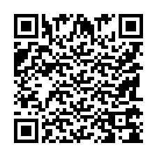 QR-koodi puhelinnumerolle +9518178085