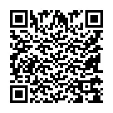 QR Code pour le numéro de téléphone +9518178087