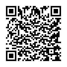 Código QR para número de teléfono +9518178098