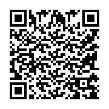 QR-код для номера телефона +9518178103