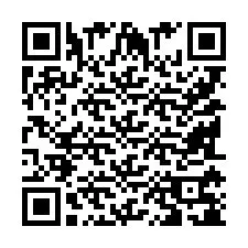 Código QR para número de telefone +9518178107