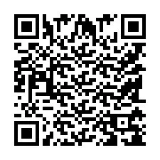 QR-code voor telefoonnummer +9518178109