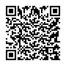 QR-код для номера телефона +9518178110