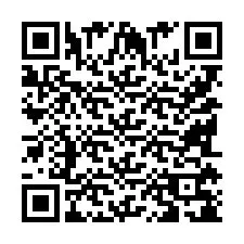 Código QR para número de telefone +9518178123