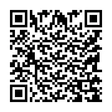 Codice QR per il numero di telefono +9518178150