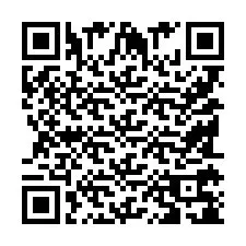 QR-код для номера телефона +9518178189