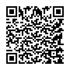 QR код за телефонен номер +9518178194