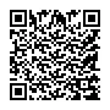 QR-koodi puhelinnumerolle +9518178349