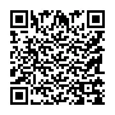 Codice QR per il numero di telefono +9518178541