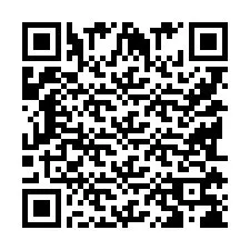 QR код за телефонен номер +9518178626