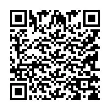 Codice QR per il numero di telefono +9518178632