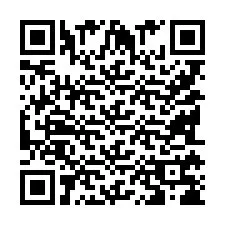 QR Code pour le numéro de téléphone +9518178643