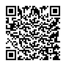 Código QR para número de teléfono +9518178654