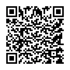 QR-code voor telefoonnummer +9518178689