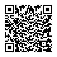 QR-code voor telefoonnummer +9518178700