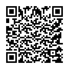 QR Code pour le numéro de téléphone +9518178708