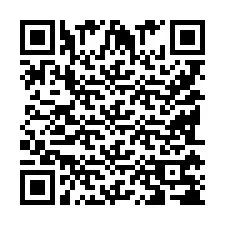 QR-koodi puhelinnumerolle +9518178716