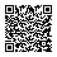 Código QR para número de telefone +9518178720