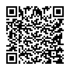 QR-koodi puhelinnumerolle +9518178756