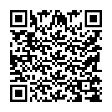 Código QR para número de teléfono +9518178761