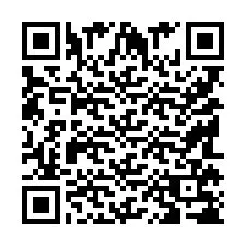 Código QR para número de teléfono +9518178771