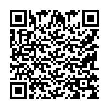 QR-koodi puhelinnumerolle +9518179465