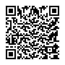 QR-code voor telefoonnummer +9518180005