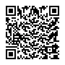 QR kód a telefonszámhoz +9518180081