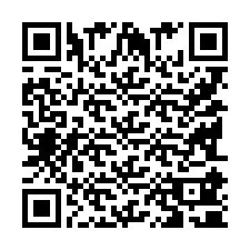 QR код за телефонен номер +9518180102