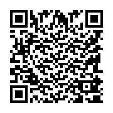 QR-koodi puhelinnumerolle +9518180120