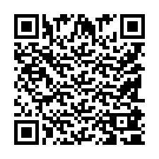 QR код за телефонен номер +9518180129